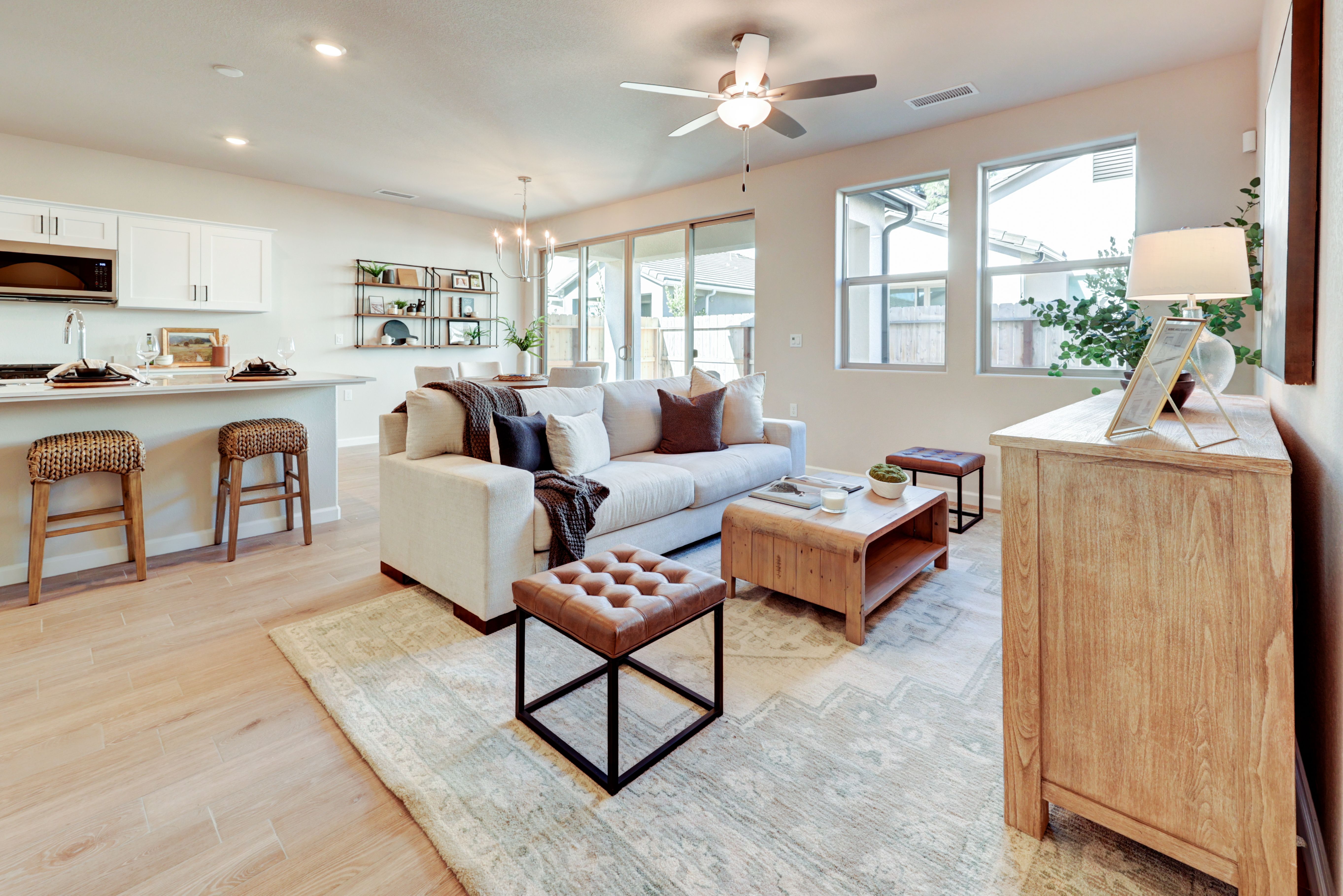 Great Room - similar home shown