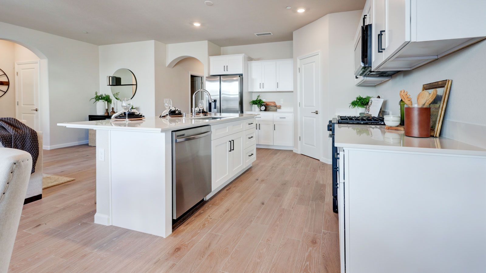 Kitchen - similar home shown