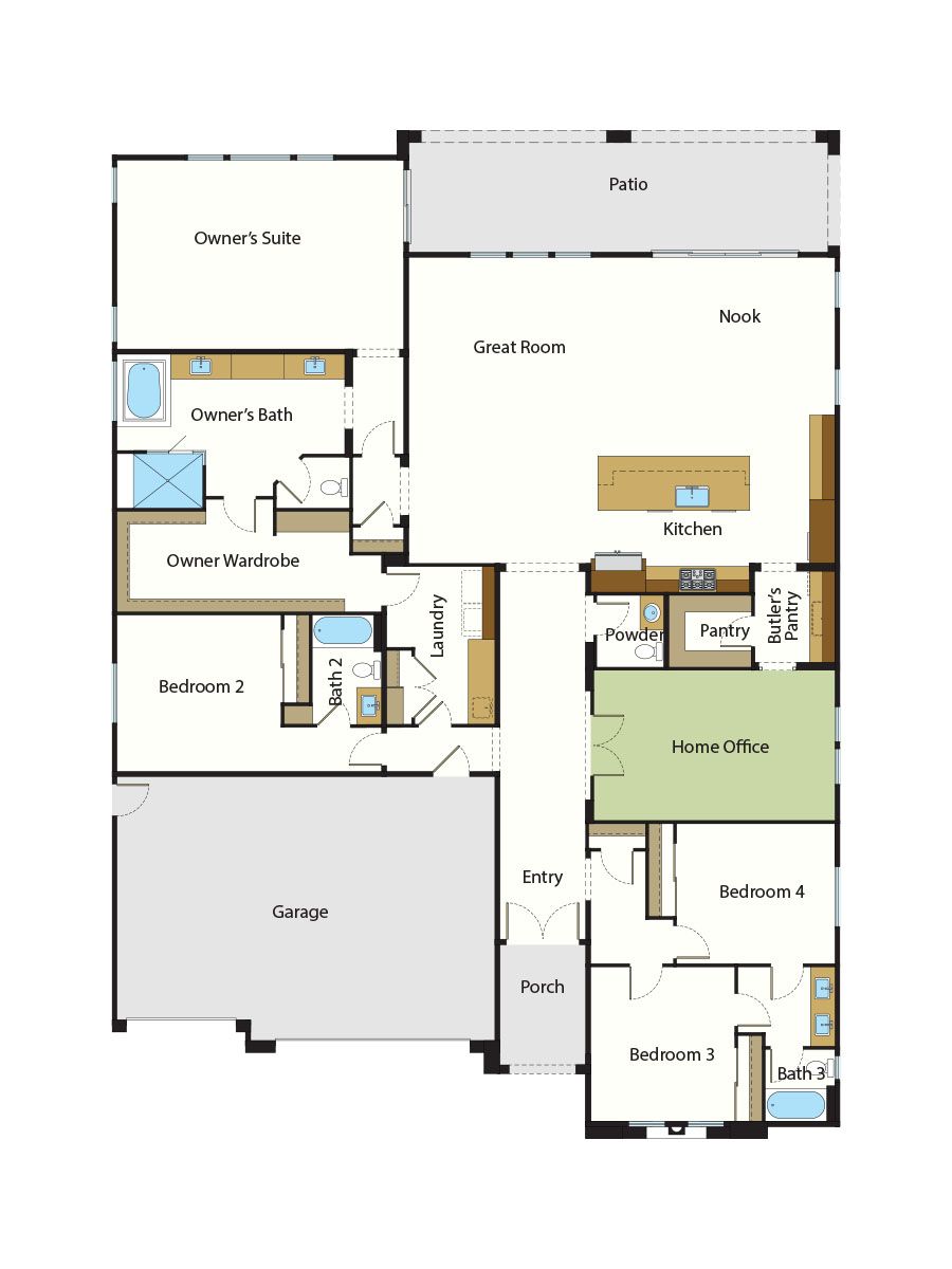 Benton Floor Plan