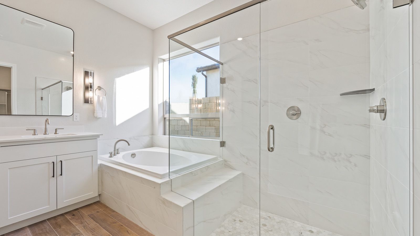 Primary Bath - similar home shown