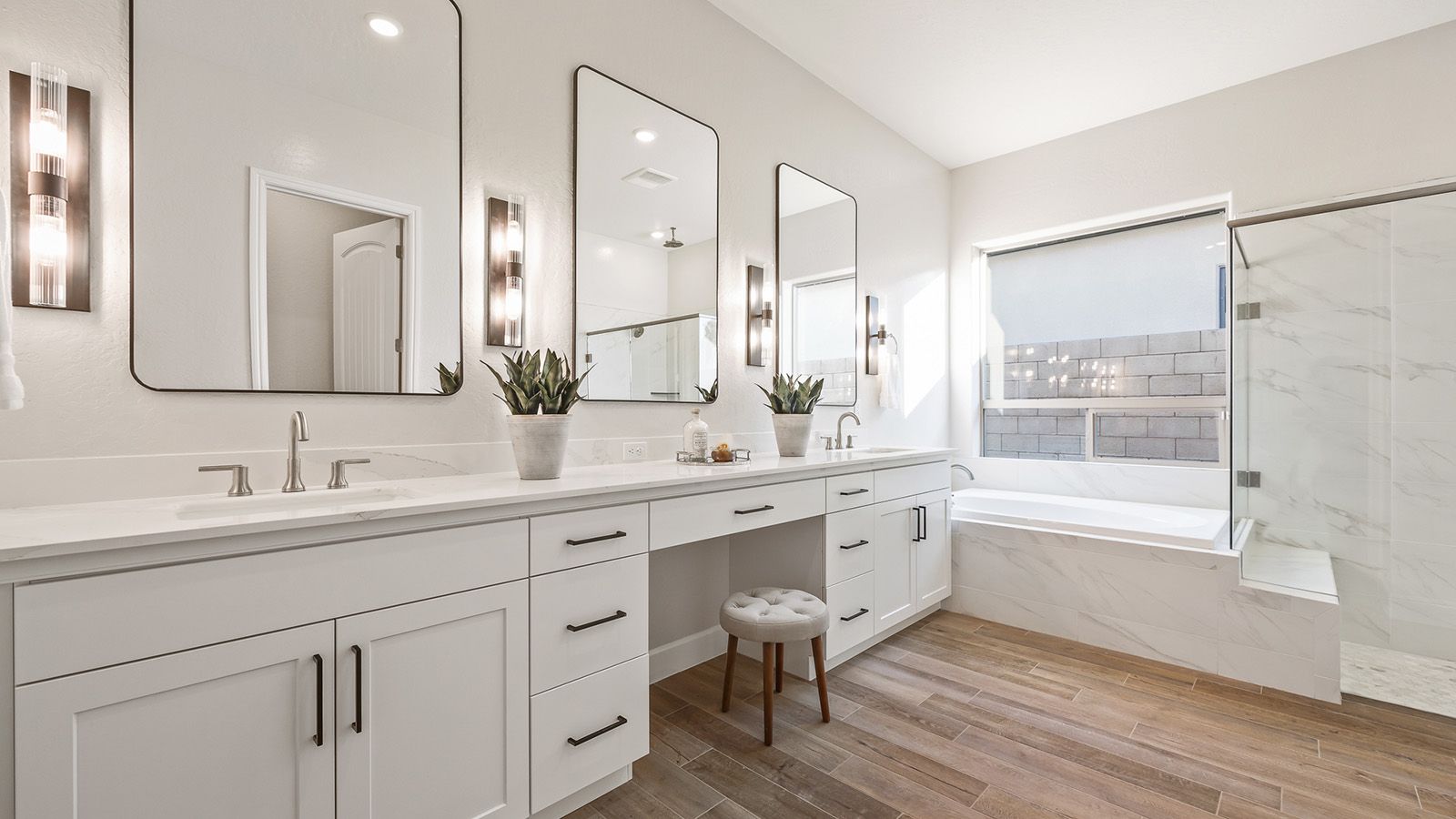 Primary Bath - similar home shown