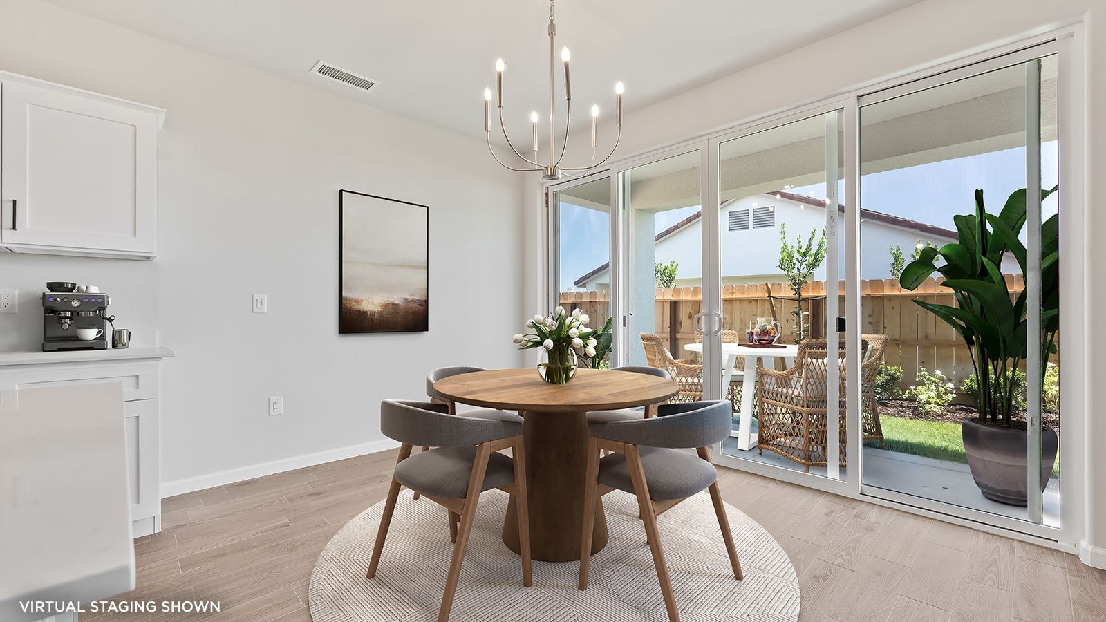 Dining Area - Shown with virtual staging