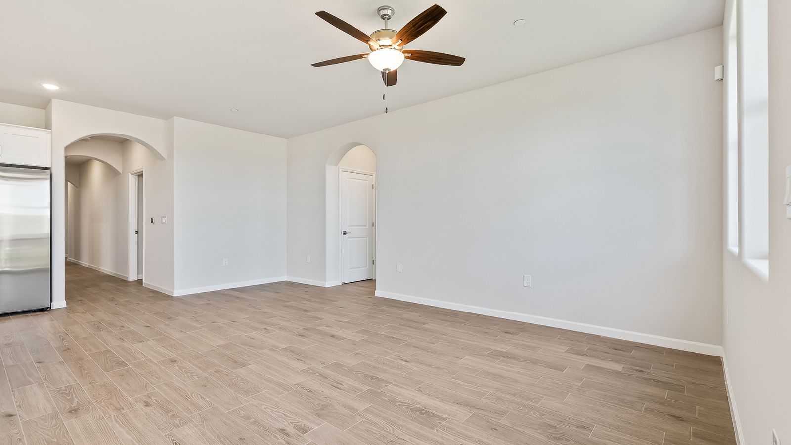 Great Room - shown with virtual staging