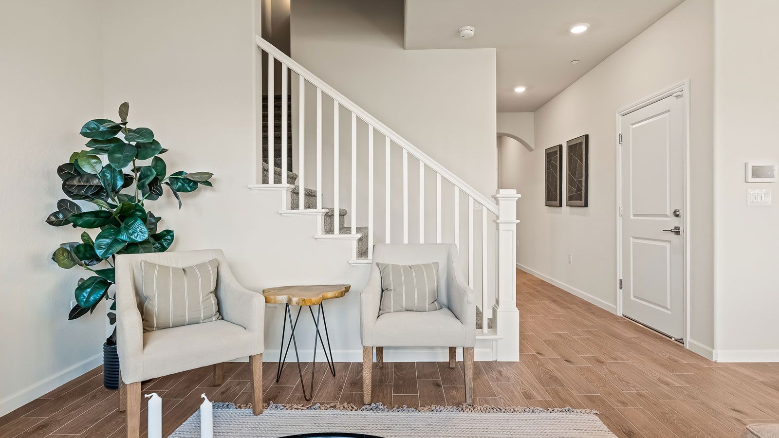Hallway and Stairs