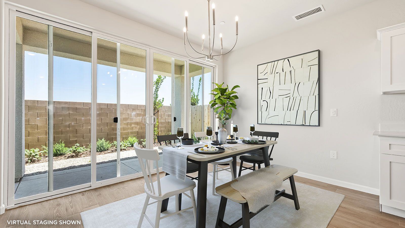 Dining Area (shown with virtual staging)