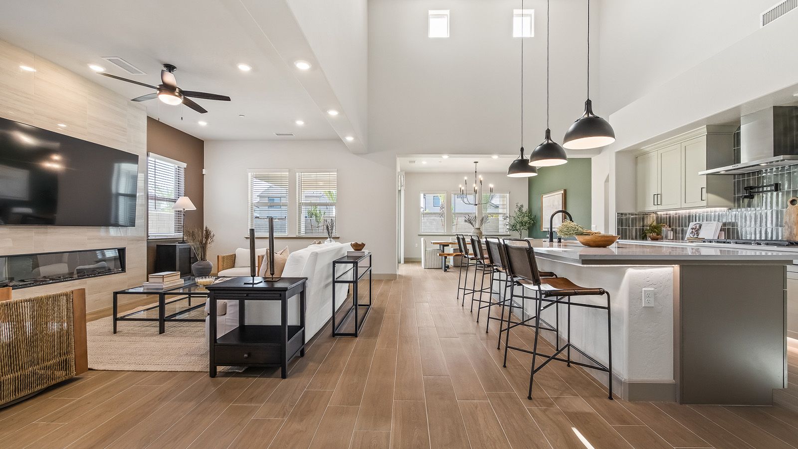 Great Room and Kitchen