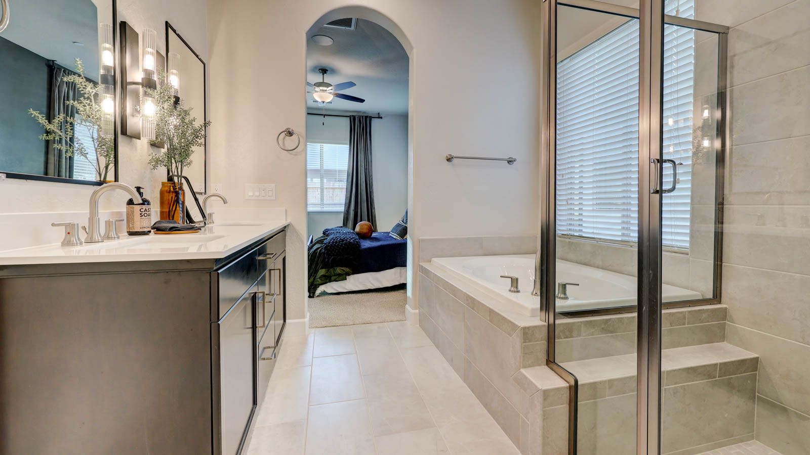 Primary Bath - similar home shown