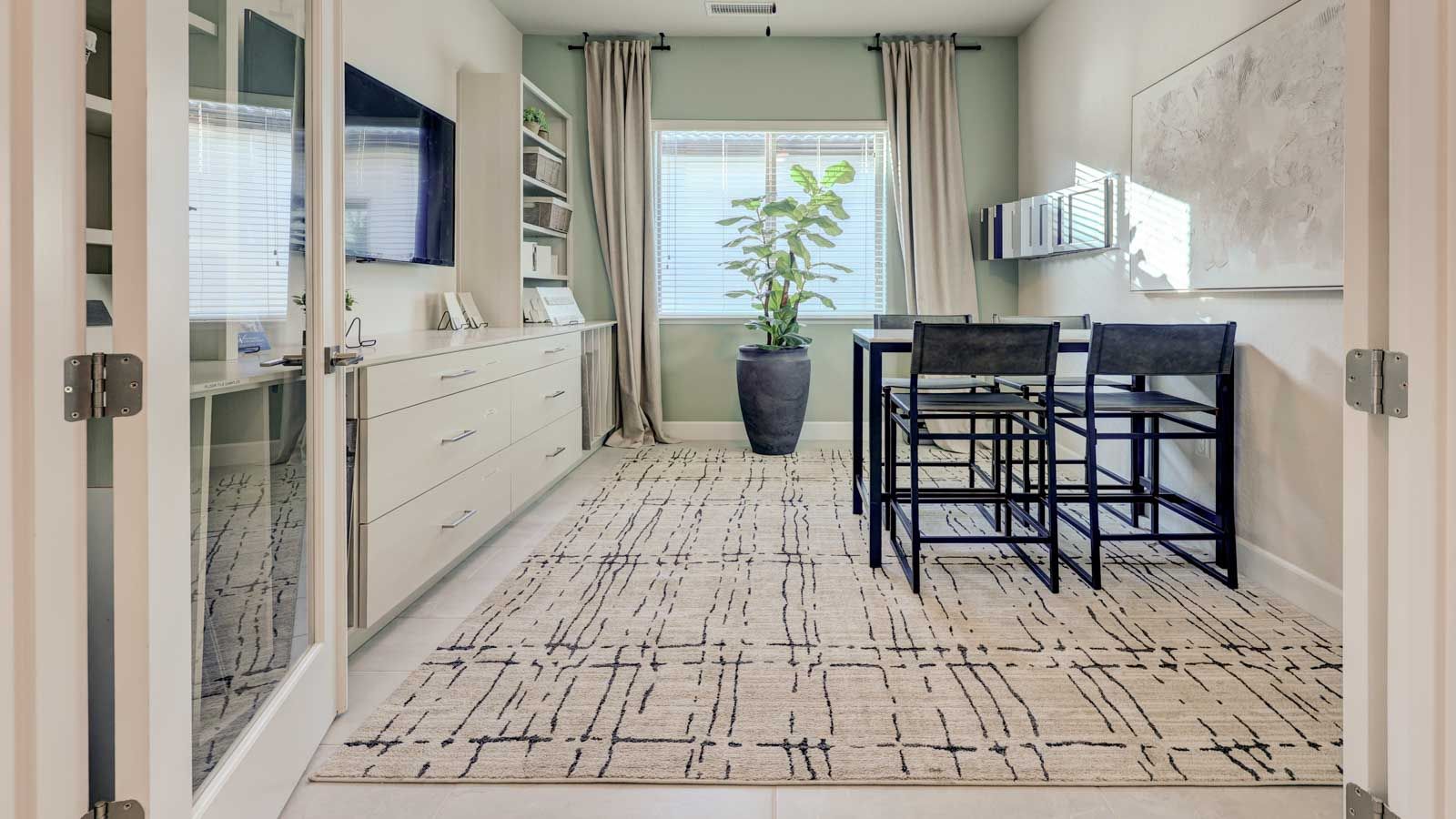Home Office - similar home shown