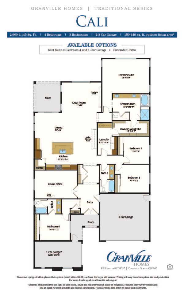 Cali Floorplan