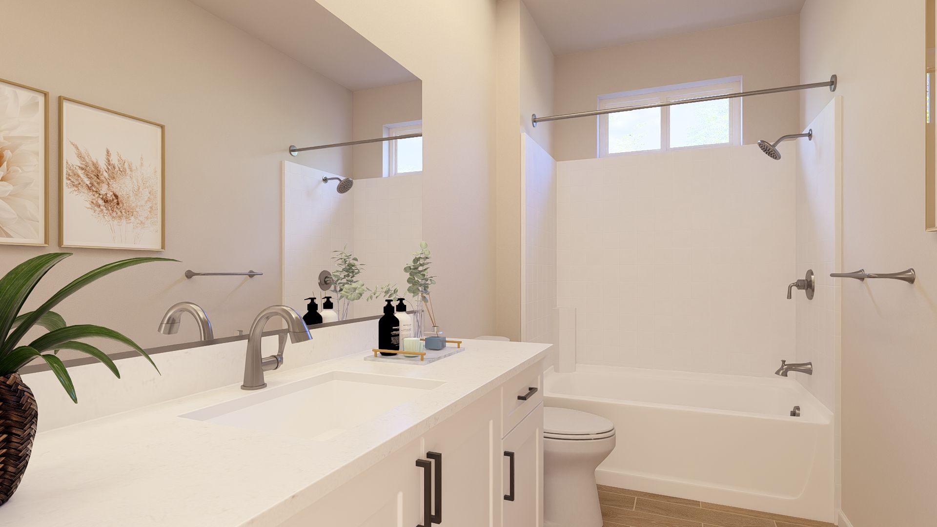 Villa Bath 2 - Artist Rendering