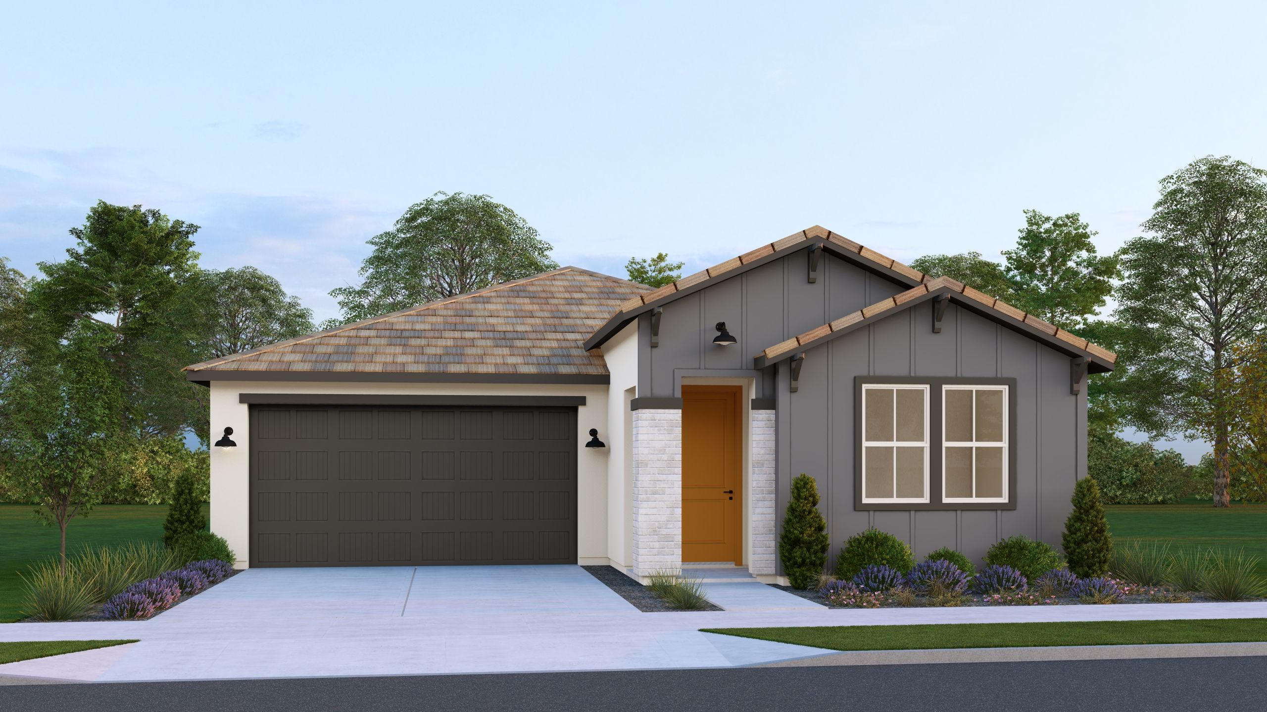 The Villa 5 - Modern Farmhouse Exterior, Color Package 2