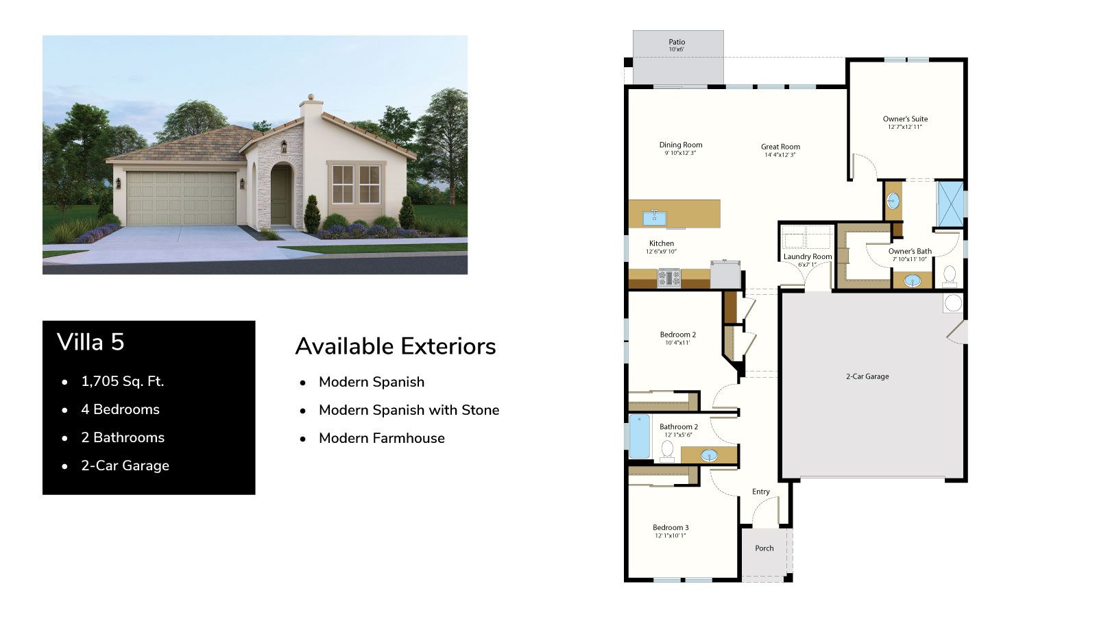 Villa 5 Floor Plan