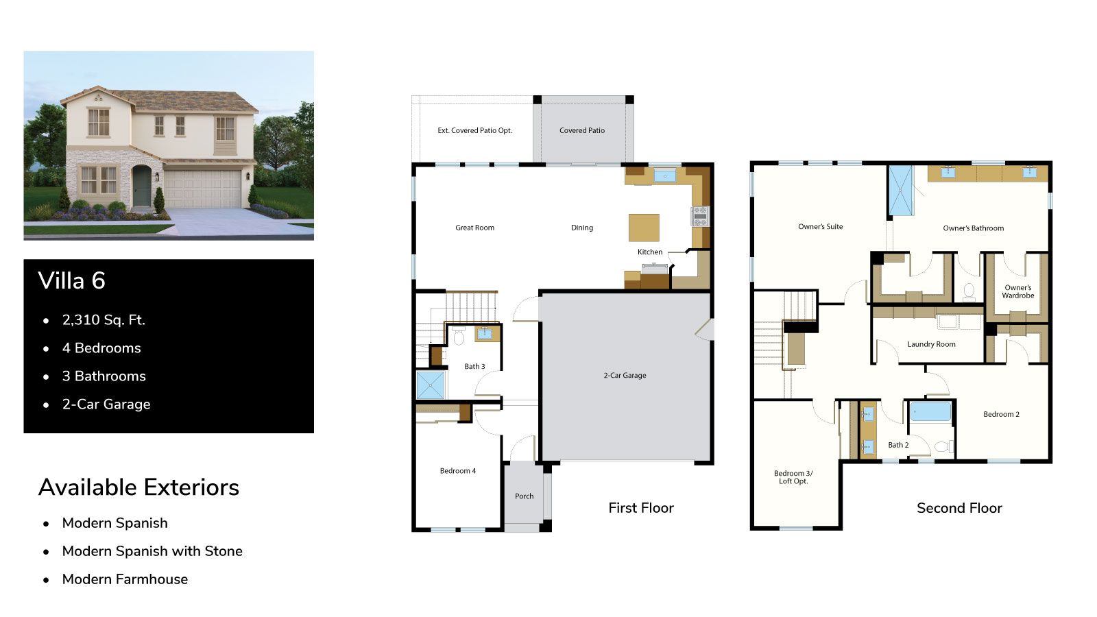 Villa 6 Floor Plan