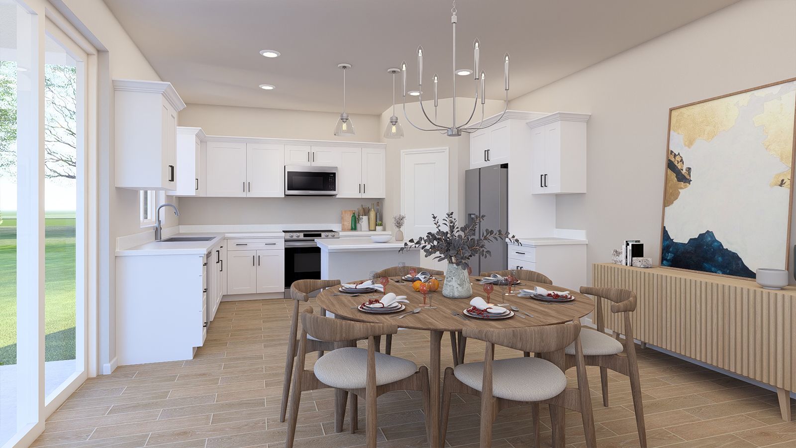 Dining Area - Artist Rendering