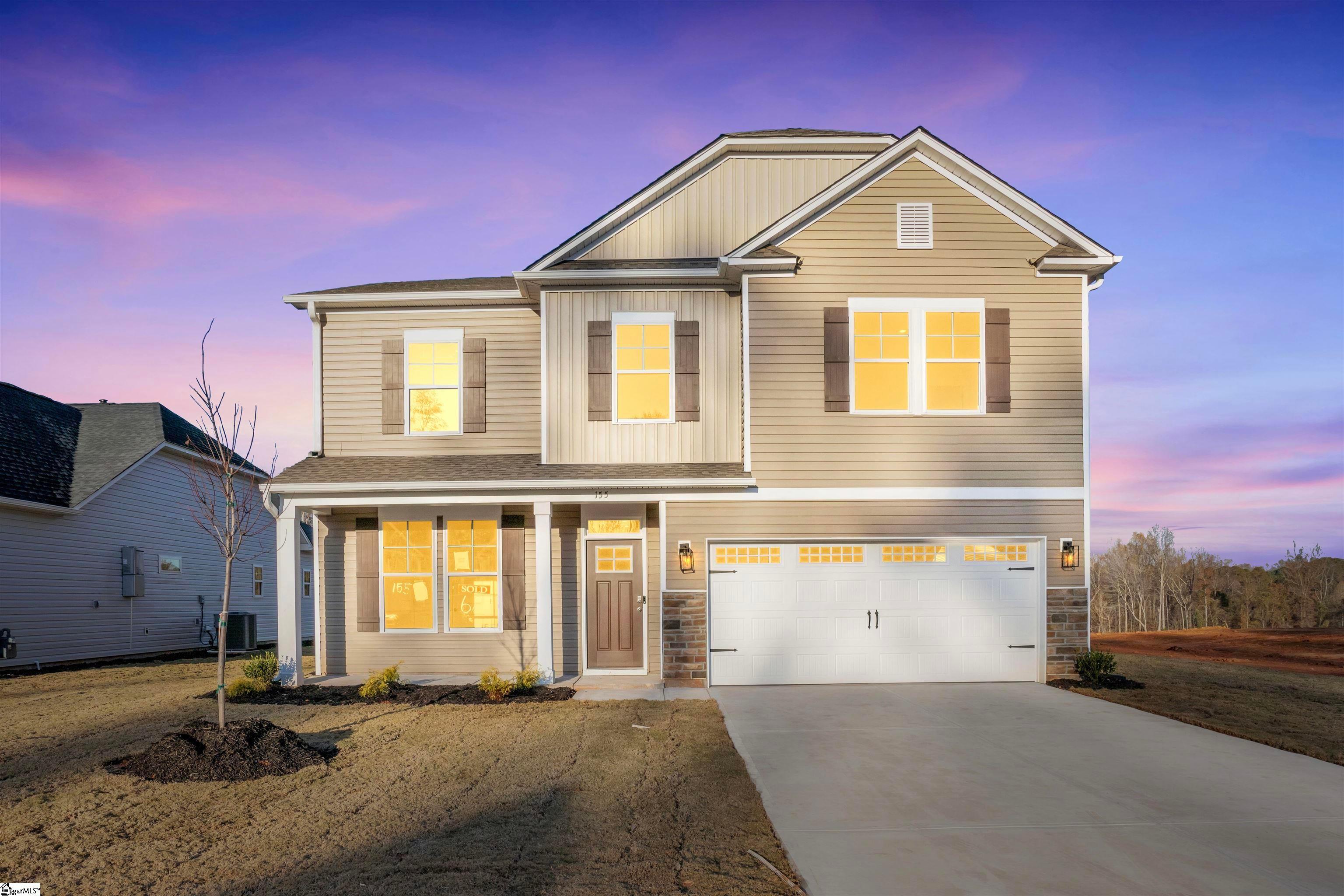 Bradley II - Lynbrook: Boiling Springs, South Carolina - Great Southern Homes