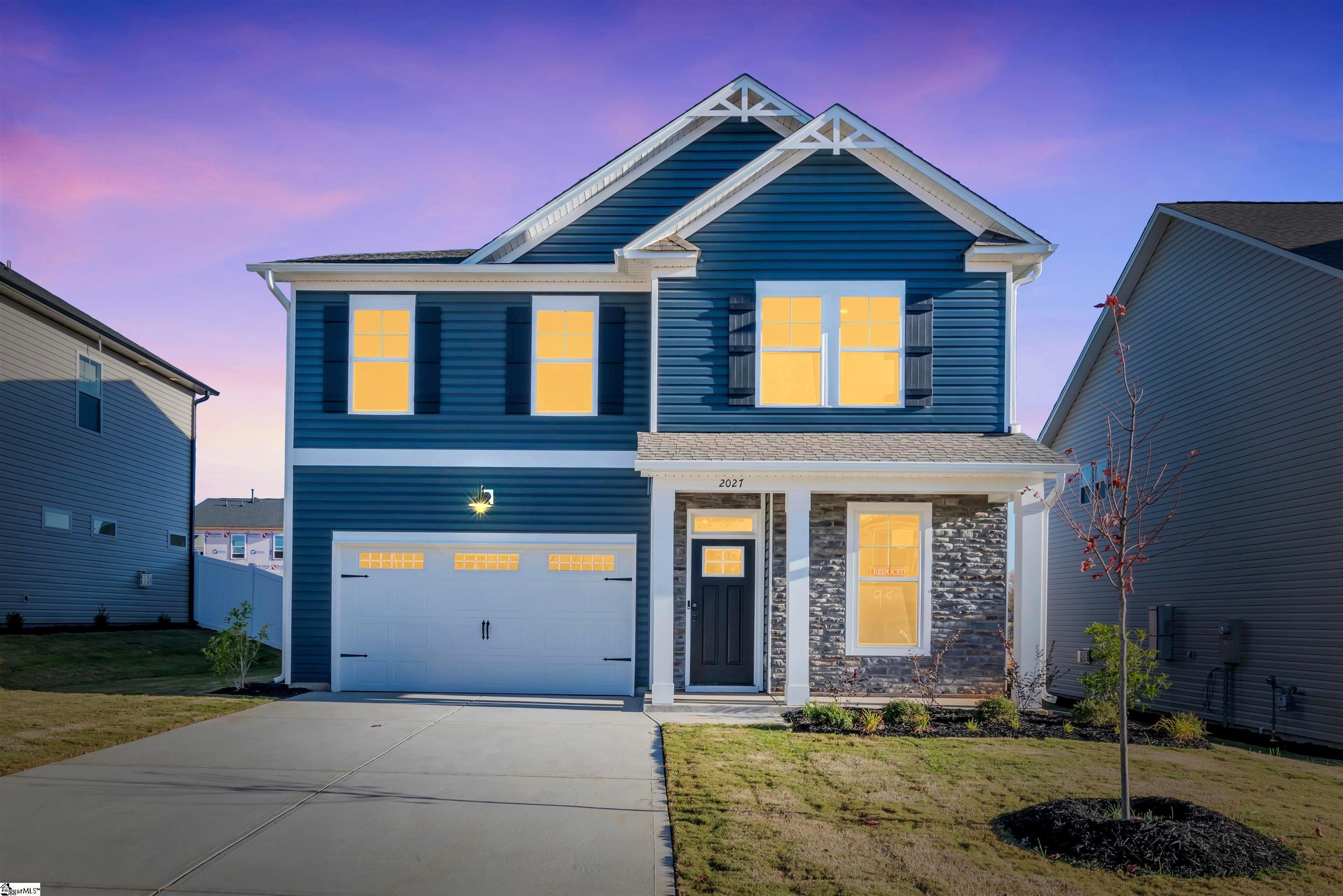 Benton II - Halton Oaks: Spartanburg, South Carolina - Great Southern Homes