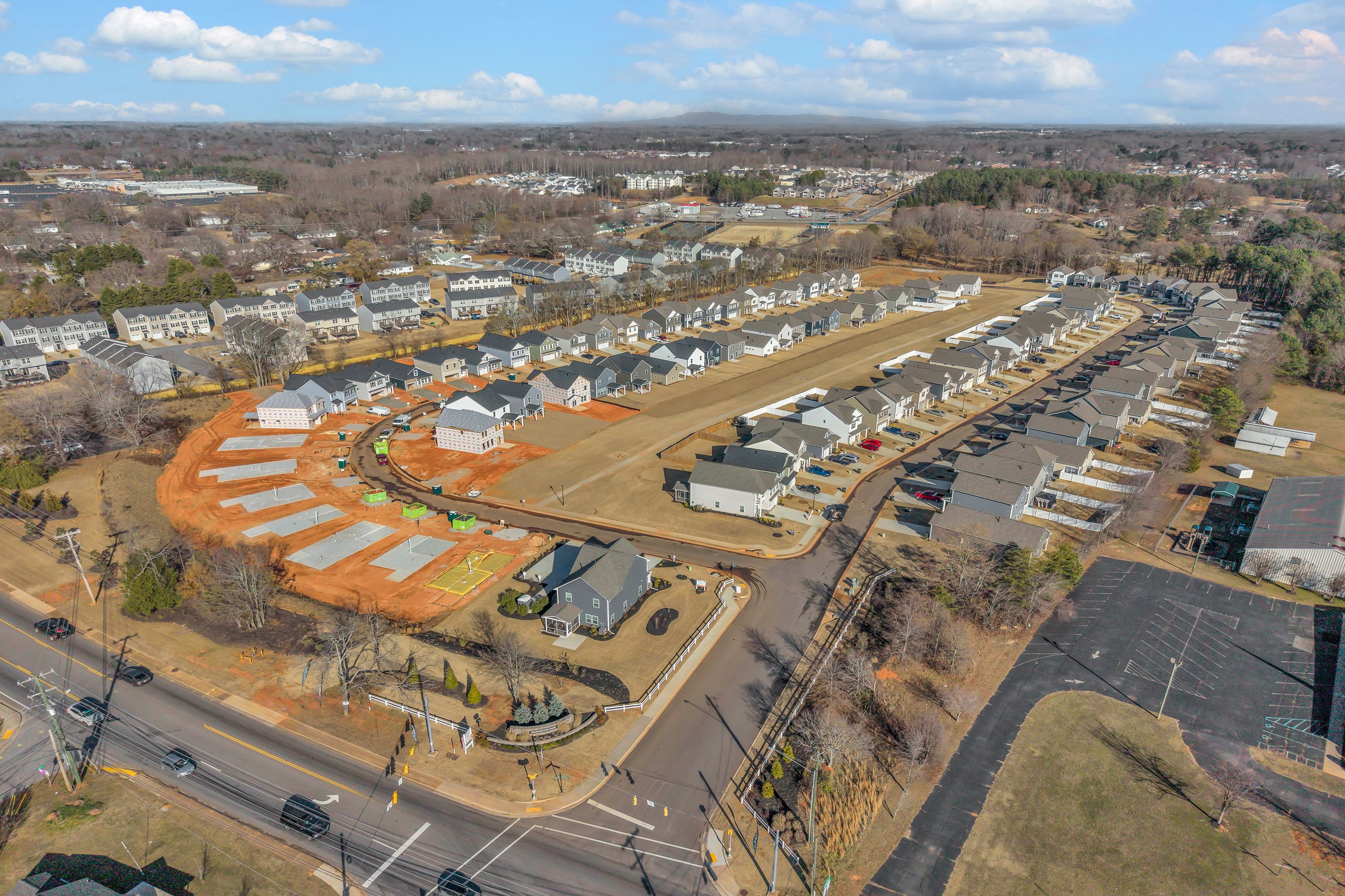 Brownstone Park Aerial View