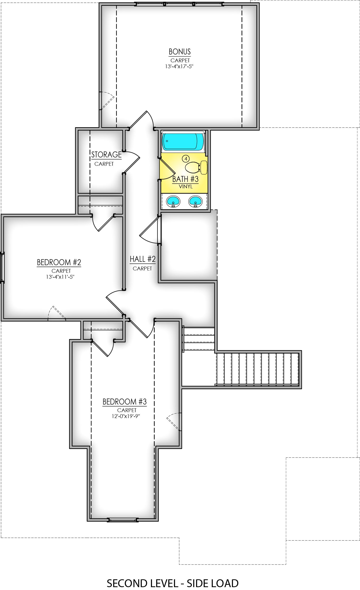 Second Level Side Load