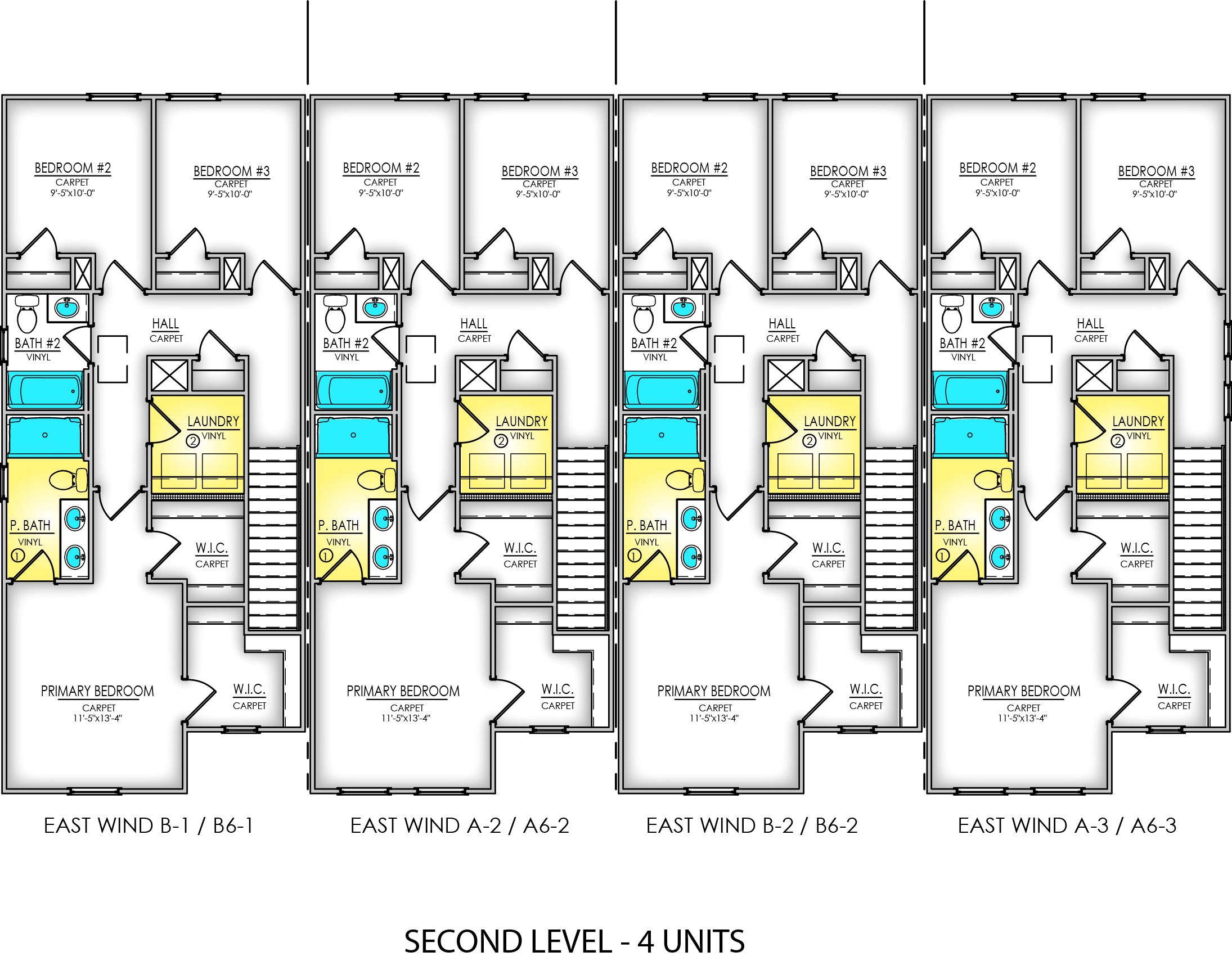 Second Level - 4 Units