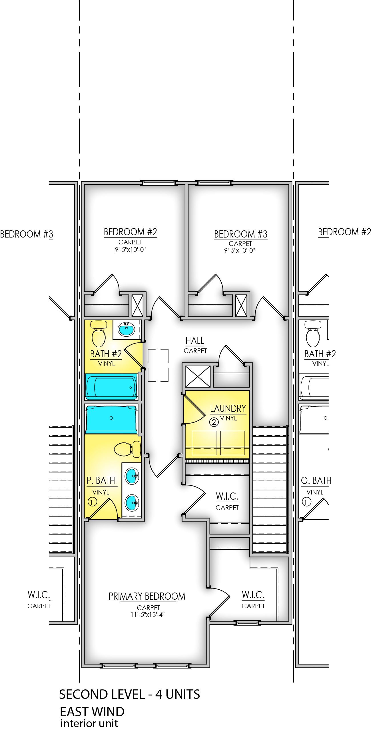 Second Level - 4 Units