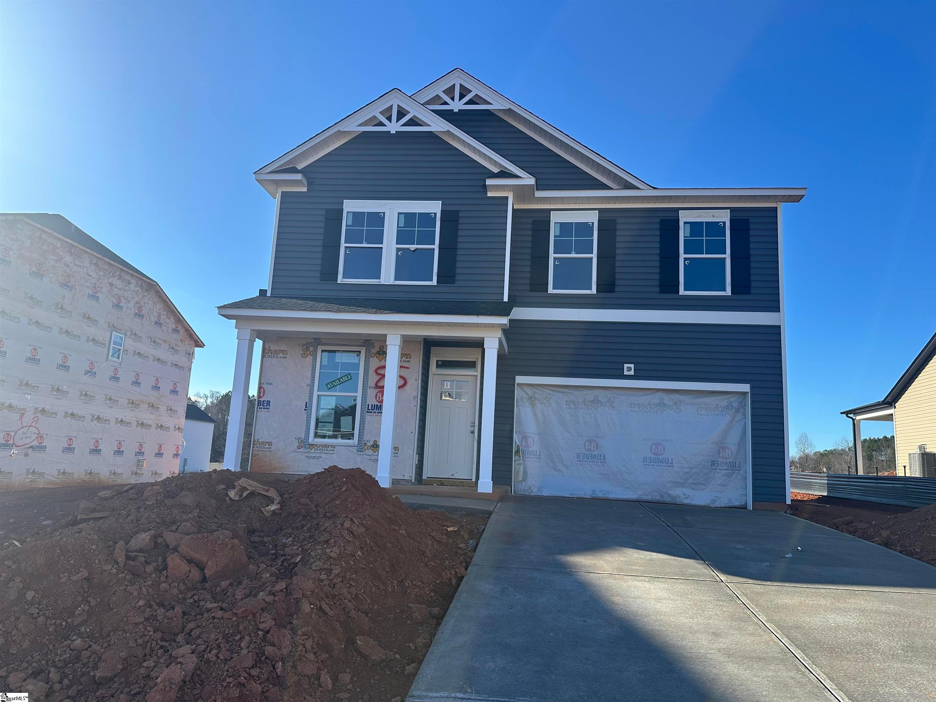 Benton II - Shiloh Trail: Wellford, South Carolina - Great Southern Homes