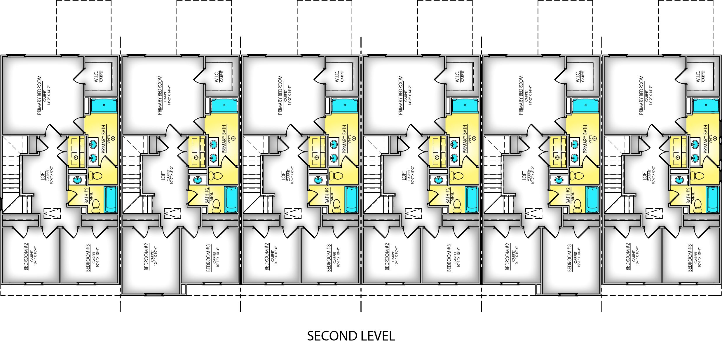 6 Units - Second Level