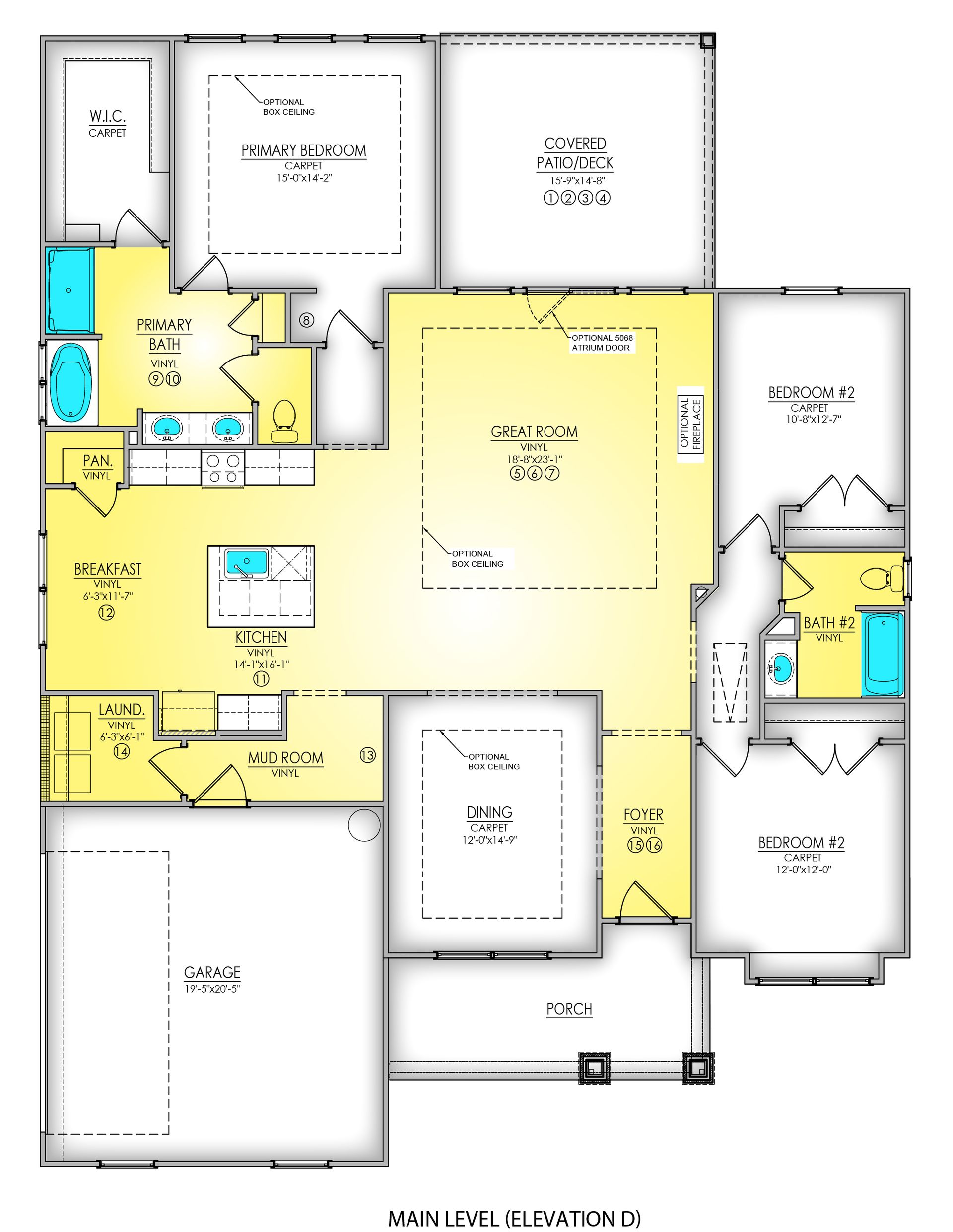 Main Level - D - SL