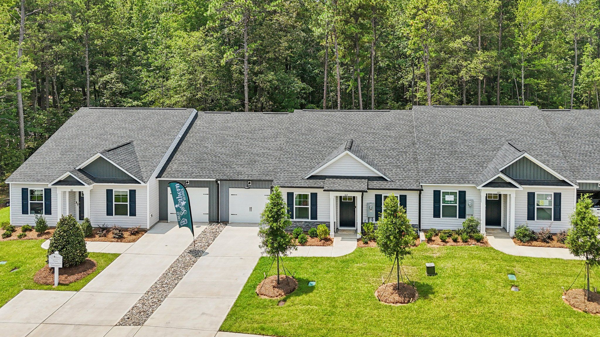 Piney Woods Bluff Community Aerial Shot