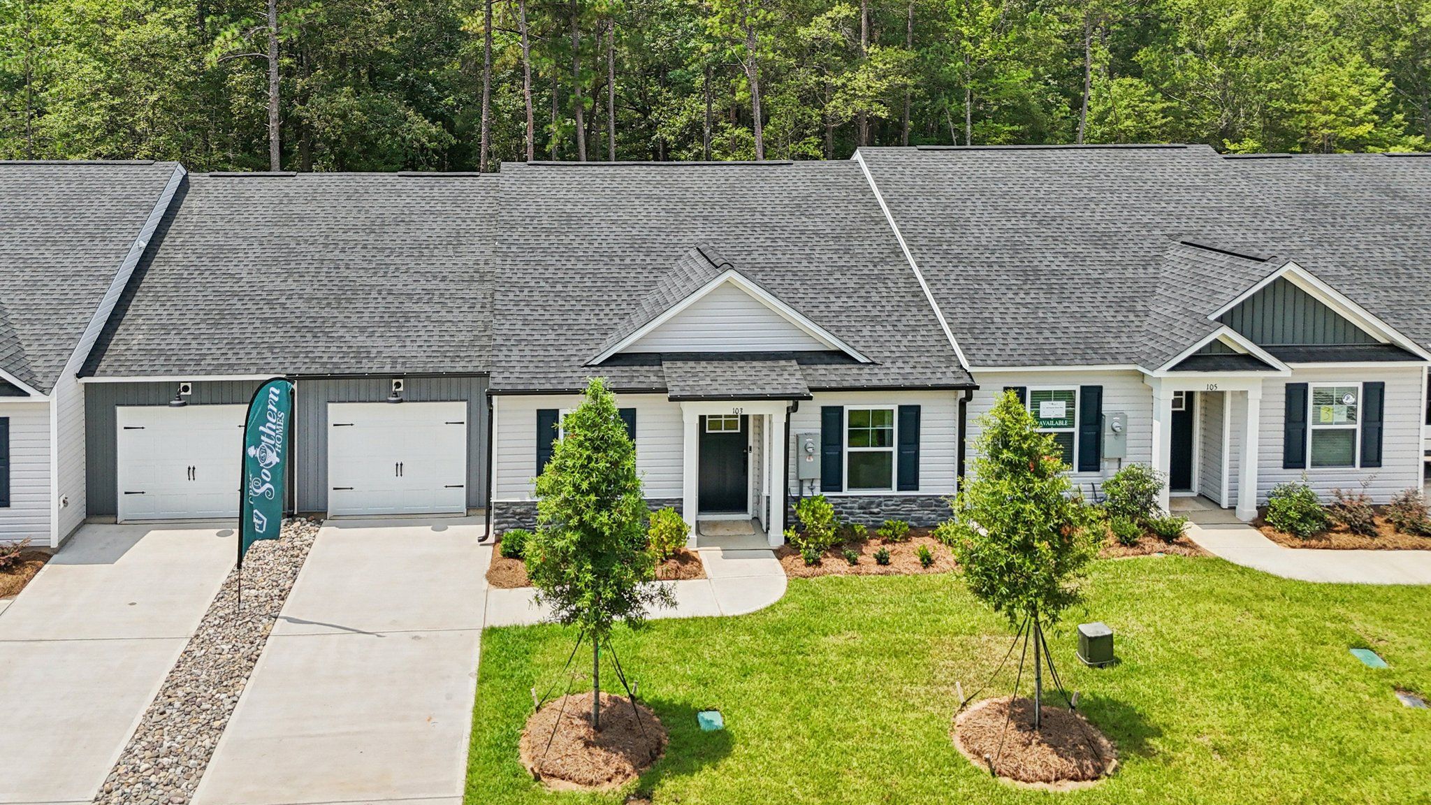 Piney Woods Bluff Community Aerial Shot
