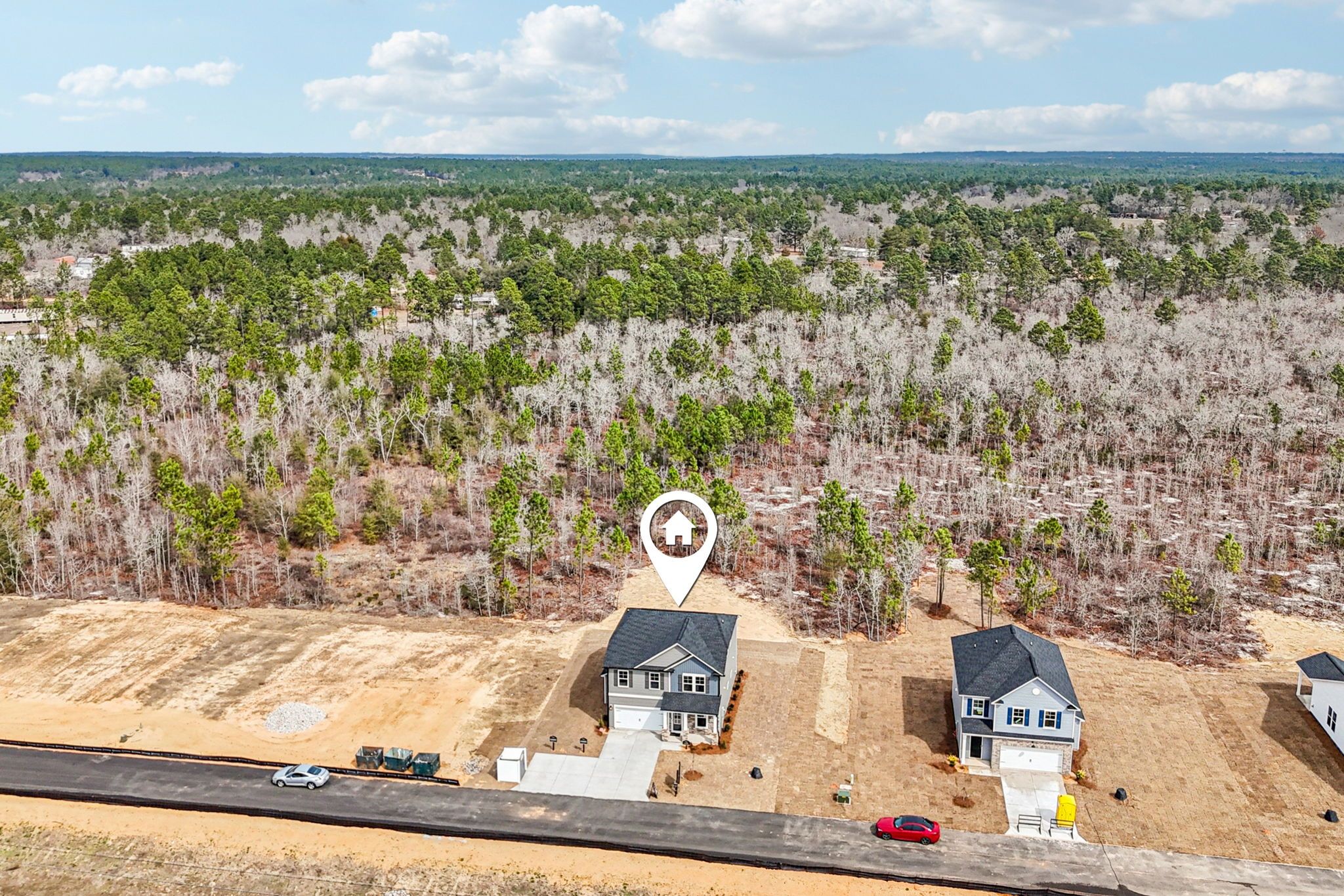 Old Charleston Acres Aerial View