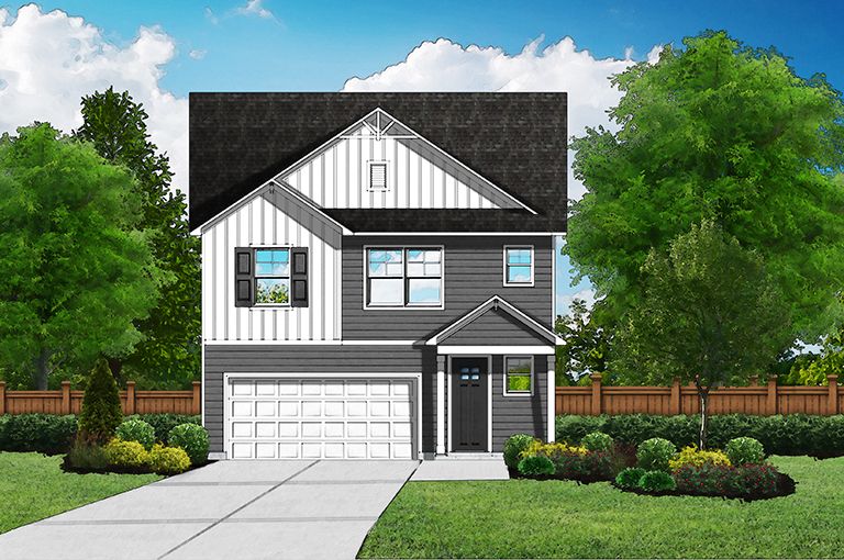 Elevation C - Opt. Door