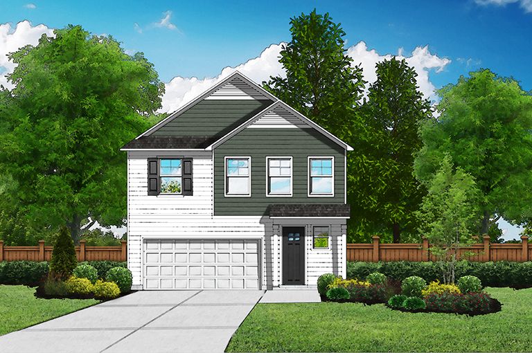 Elevation A - Opt. Door