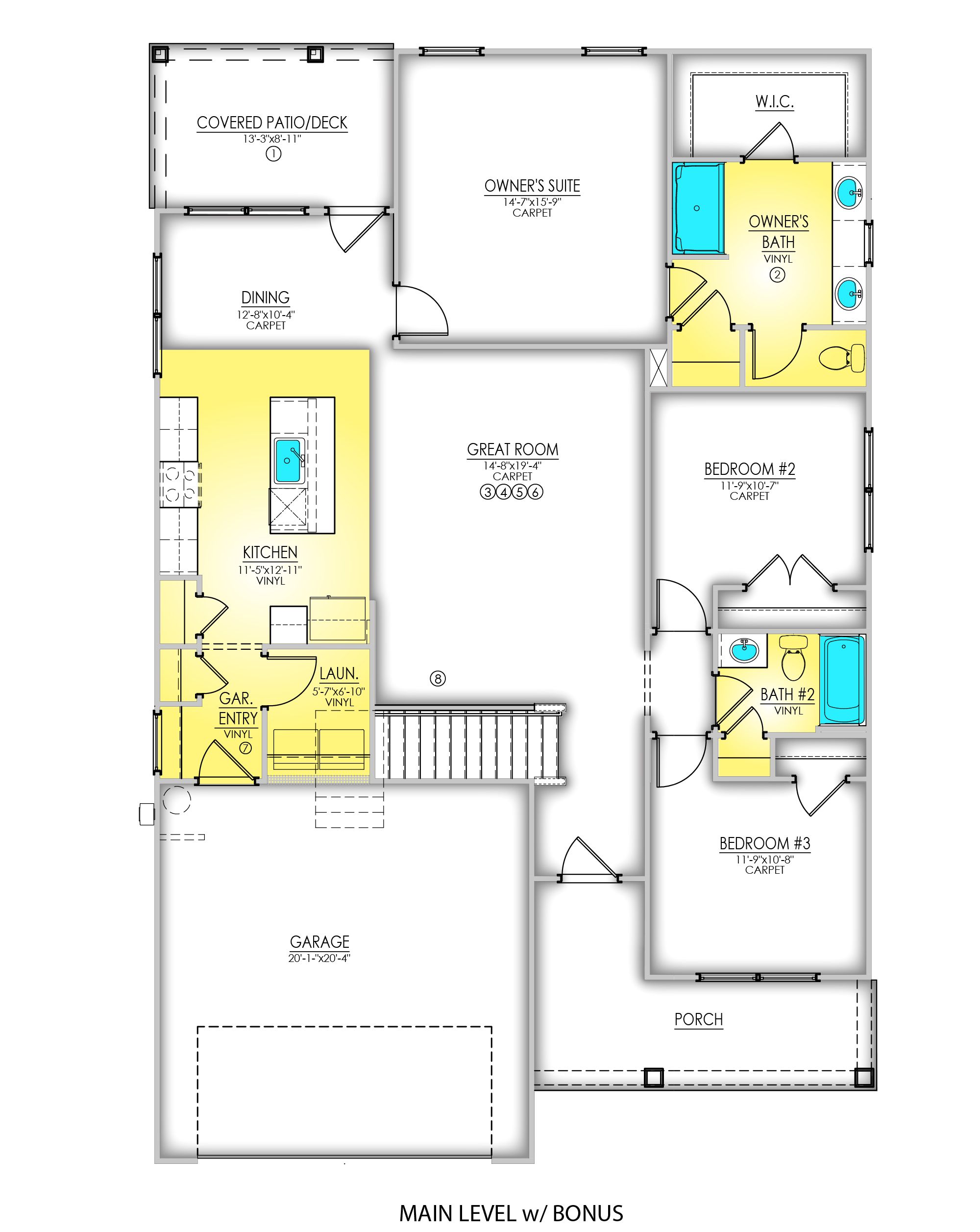 Main Level - With Bonus