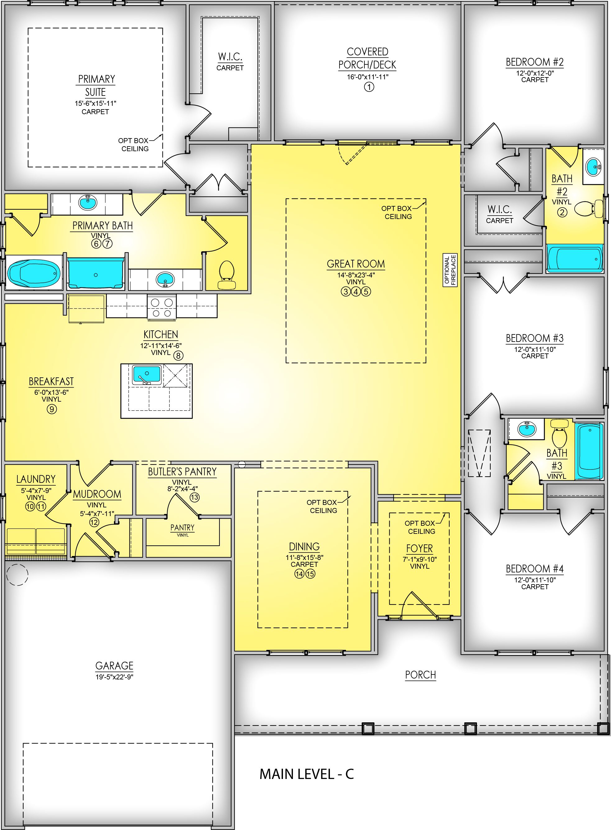 Main Level - C