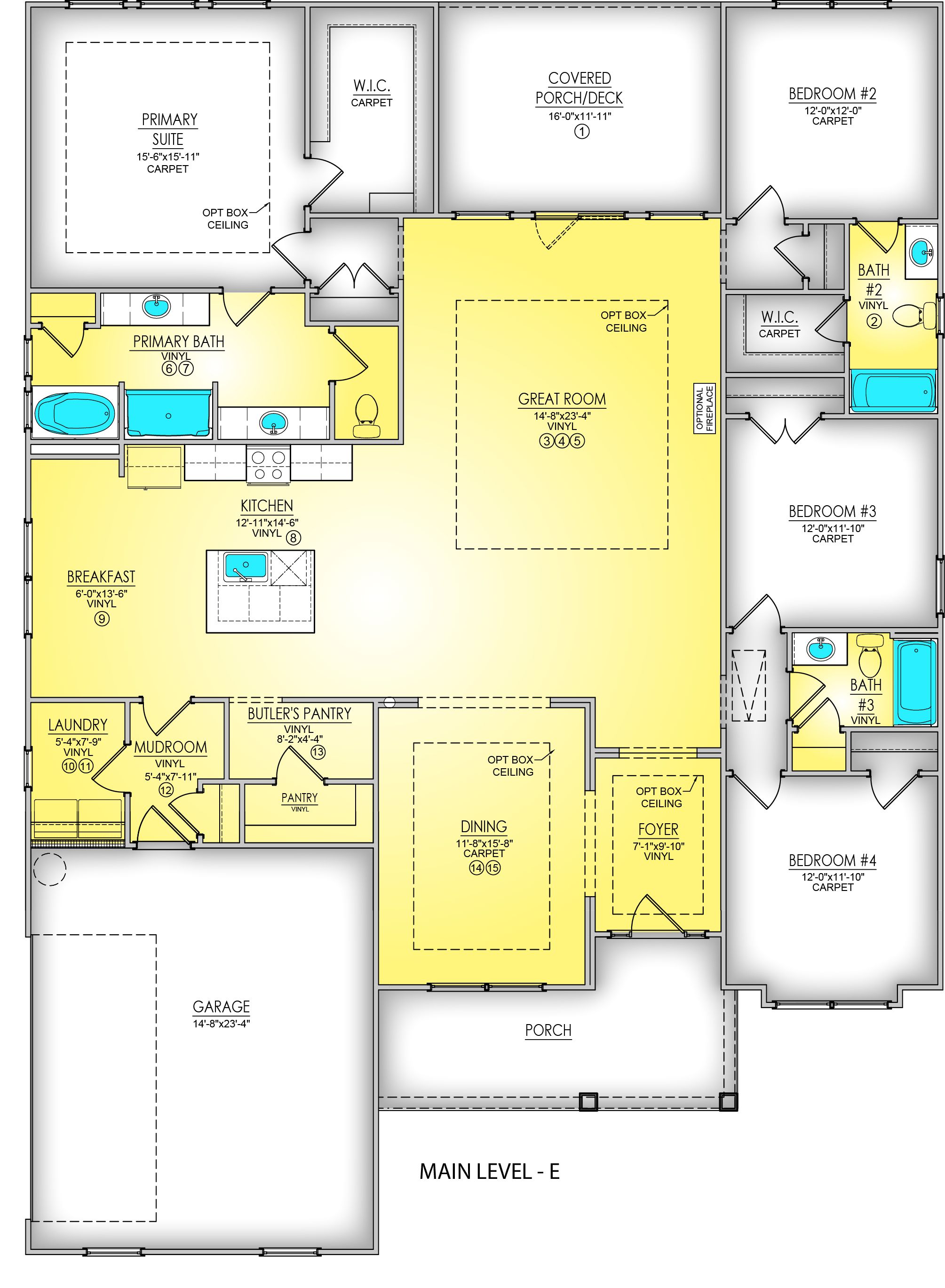 Main Level - E