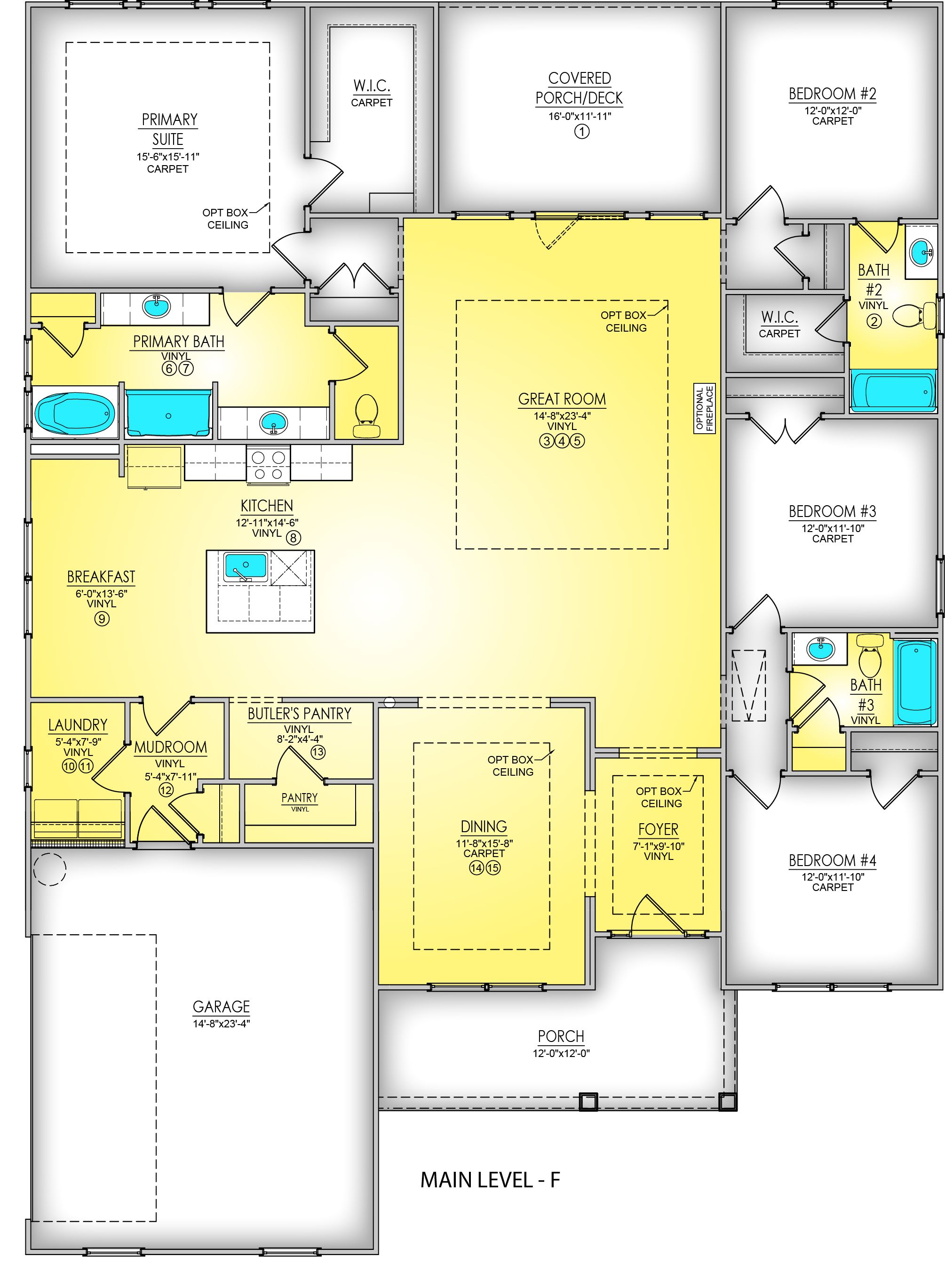 Main Level - F