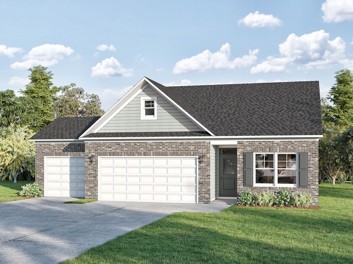 Elevation A4 - 3rd Car Garage