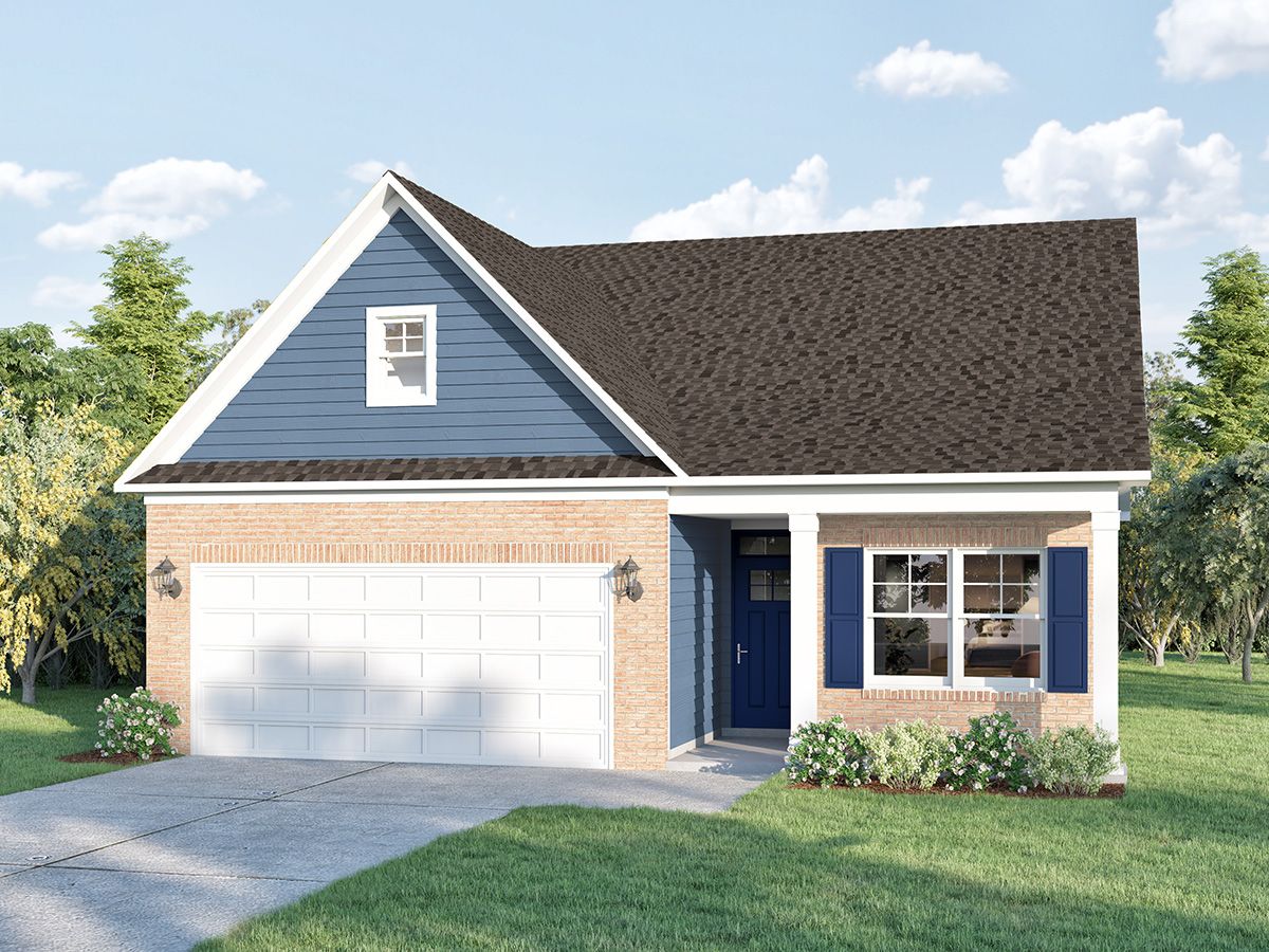 Elevation A2 - Extended Porch