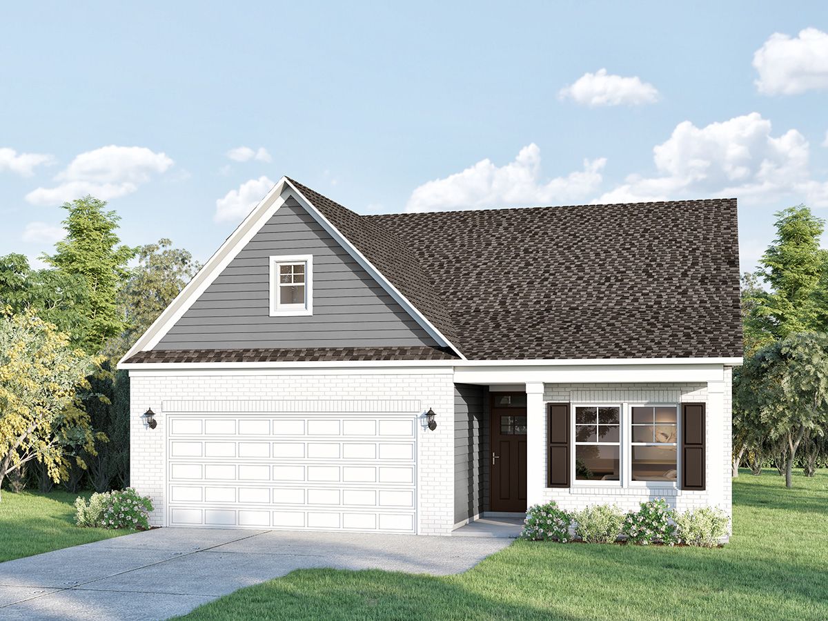 Elevation A4 - Extended Porch