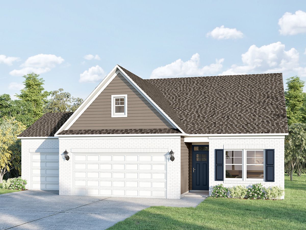 Elevation A4 - 3rd Car Garage