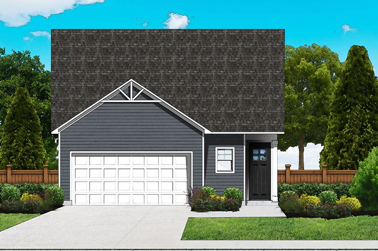 Elevation C - Optional Door