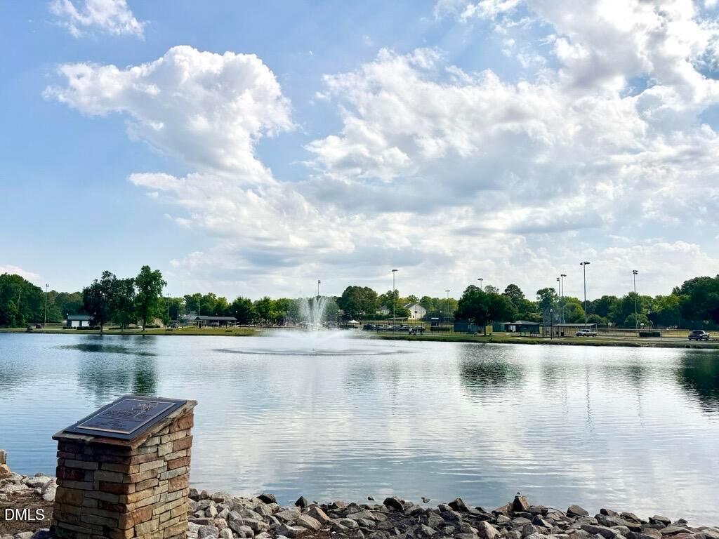 DT Angier Pond and Fountain