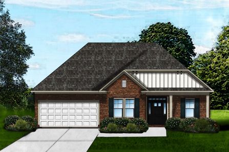 Aster II B2 (Brick Front) by Great Southern Homes in Columbia SC