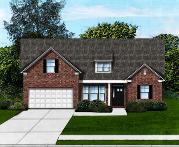 Carol II A2 (Brick Front) by Great Southern Homes in Columbia SC