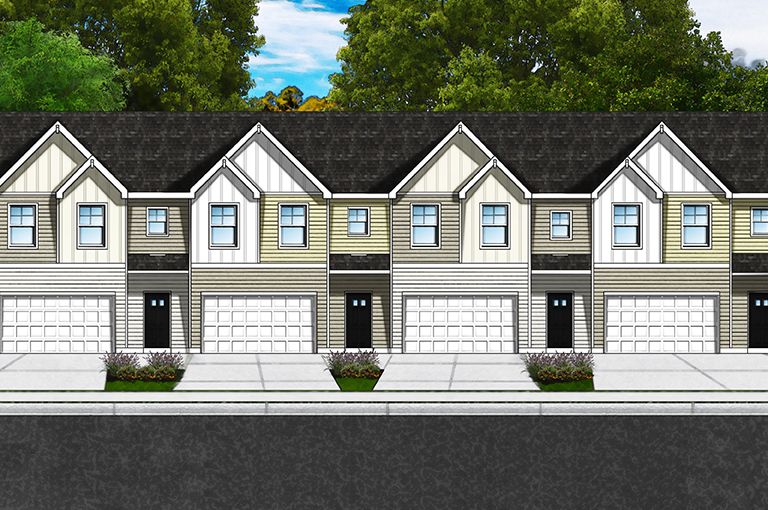 Townhomes at Pocalla Springs in Sumter, SC New Homes by Great