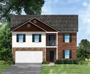 Davenport II E2 - Brick Front by Great Southern Homes in Sumter SC