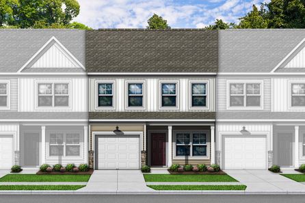 Oakview Townhome A Floor Plan - Great Southern Homes