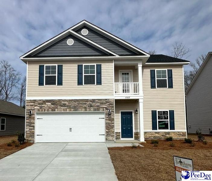 Davenport II E by Great Southern Homes in Florence SC