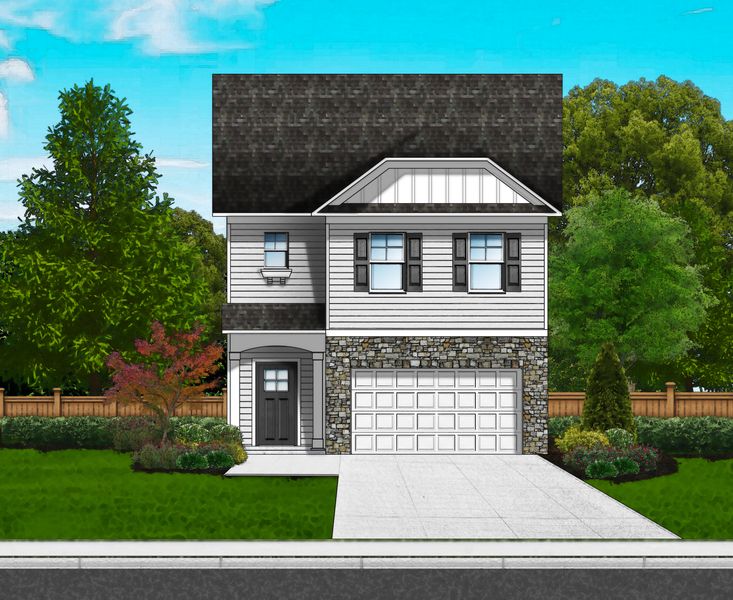 Crestfall II B by Great Southern Homes in Greenville-Spartanburg SC