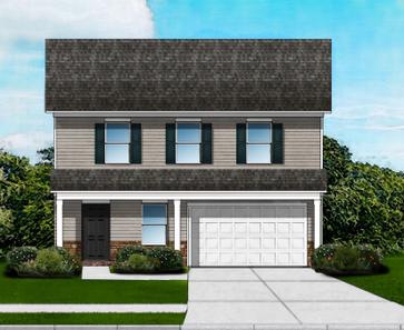 Hawthorne B6 - Stone Front Floor Plan - Great Southern Homes